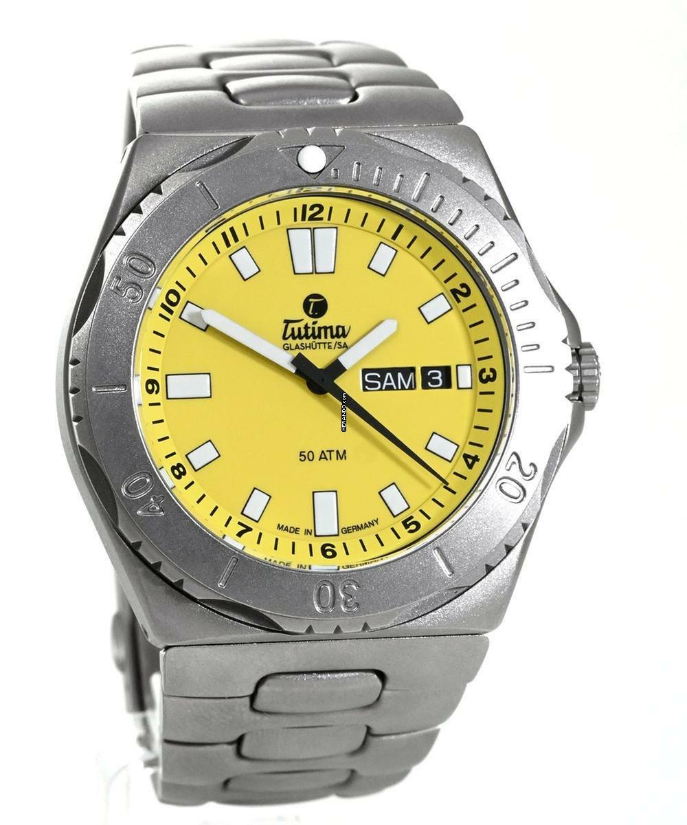  Tutima M2 Seven Seas Ref. 6151 (Monochrom Lünette)  