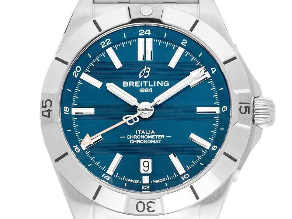  Breitling Chronomat GMT Automatic GMT 40 Six Nations Italy Ref.A323981C1C1A1 2025 Full Set Ungetragen 