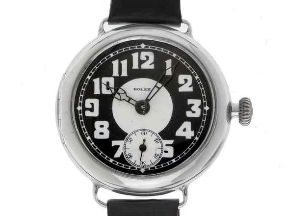  Rolex Emalie Panda Ref.31 1920 original Box sehr gut Vintage  