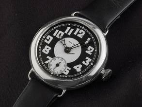 Thumbnail von Rolex Emalie Panda Ref.31 1920 original Box sehr gut Vintage