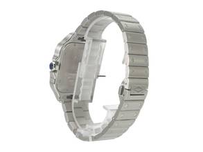 Thumbnail von Cartier Santos de Cartier Edelstahl großes Modell Ref. WSSA0071