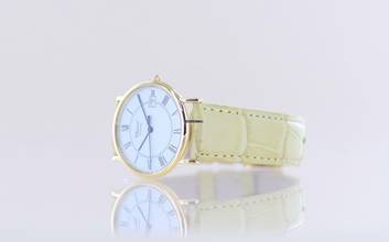 Thumbnail von Chopard L.U.C 18K LUC Klassiker Gelbgold Unisex Dresswatch white roman Dial B+P
