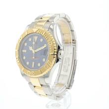 Thumbnail von Rolex Yacht-Master 35 Midsize Gold/Steel Blue Dial