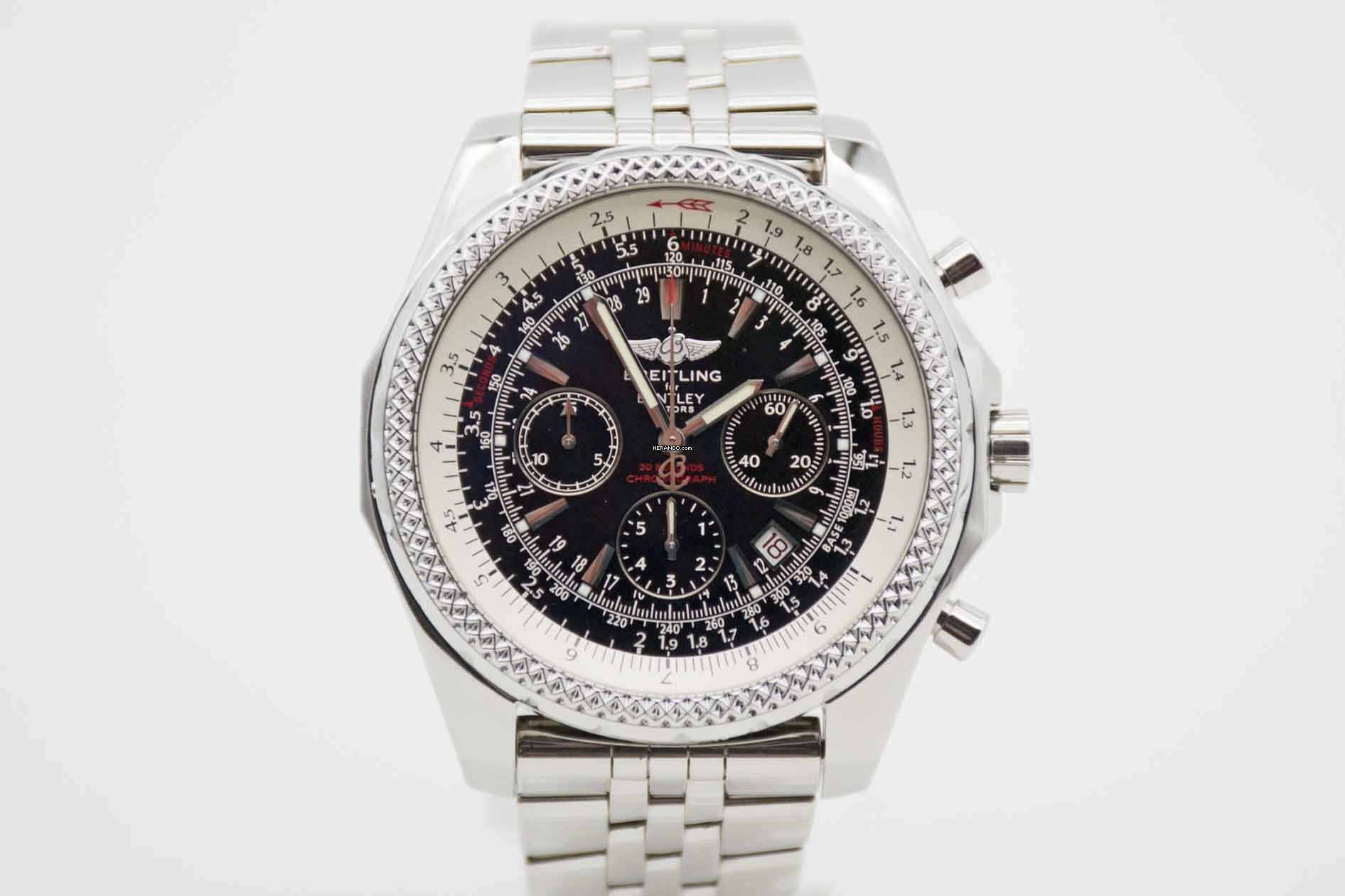  Breitling Bentley Motors A25362 im perfekten Fullset mit neuer Revision 