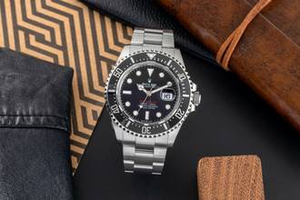Thumbnail von Rolex Sea-Dweller Single Red Stahl Herrenuhr Ref. 126600 Box & Papiere 2022