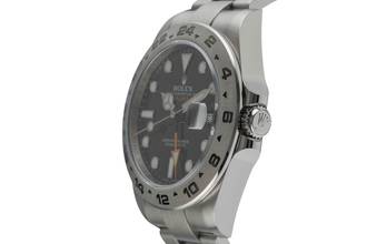Thumbnail von Rolex Explorer II Black Dial Edelstahl Automatik Herrenuhr Ref. 216570 B&P 2015