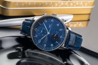 Thumbnail von IWC Portugieser Chronograph Limited Edition 150 Years Automatik Ref. IW371601