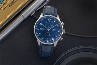 Thumbnail von IWC Portugieser Chronograph Limited Edition 150 Years Automatik Ref. IW371601