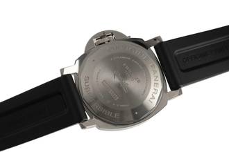 Thumbnail von Panerai Submersible Stahl Automatik Herrenuhr Ref. PAM01024 Box & Papiere 2018