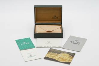 Thumbnail von Rolex Air King 34 Salmon Dial Edelstahl Automatik Herrenuhr Ref. 14000 B&P 1998