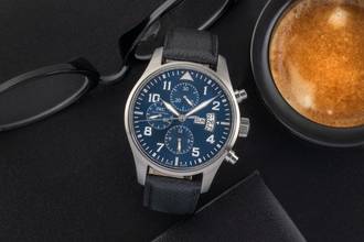 Thumbnail von IWC Fliegeruhr Chronograph Pilot Fliegeruhr Le Petit Prince Chronograph Automatik IW377706