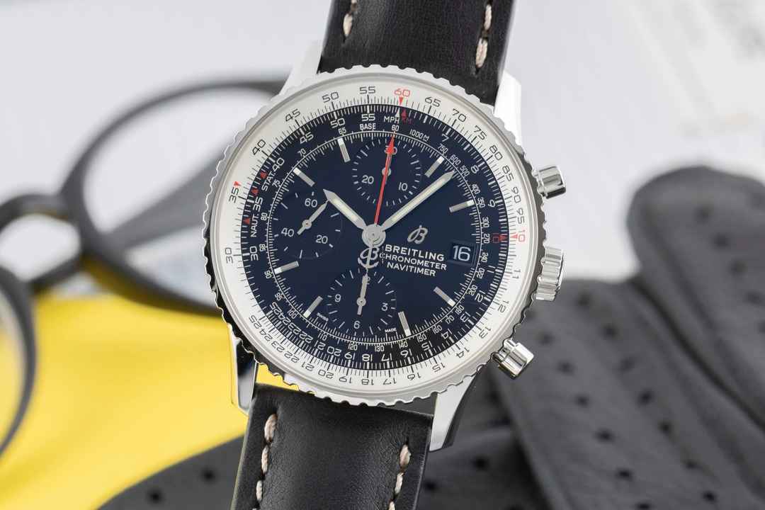  Breitling Navitimer Chronograph Automatik Stahl Herrenuhr A13324 