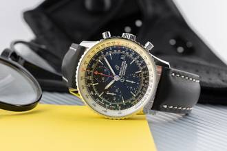 Thumbnail von Breitling Navitimer Chronograph Automatik Stahl Herrenuhr A13324