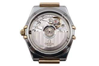 Thumbnail von Omega Constellation Ladies Stahl / Gold Automatik MOP Damenuhr Ref. 1391.71.00