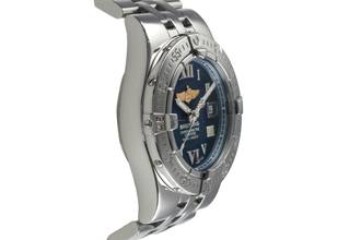 Thumbnail von Breitling Starliner Edelstahl Quarz Damenuhr Ref. A7134012/C778 B&P 2009