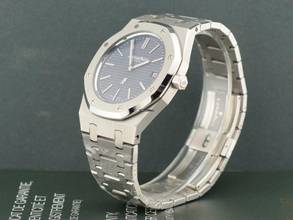 Thumbnail von Audemars Piguet Royal Oak Jumbo jumbo” Extra Thin 39mm Blue Dial Like New Full Set