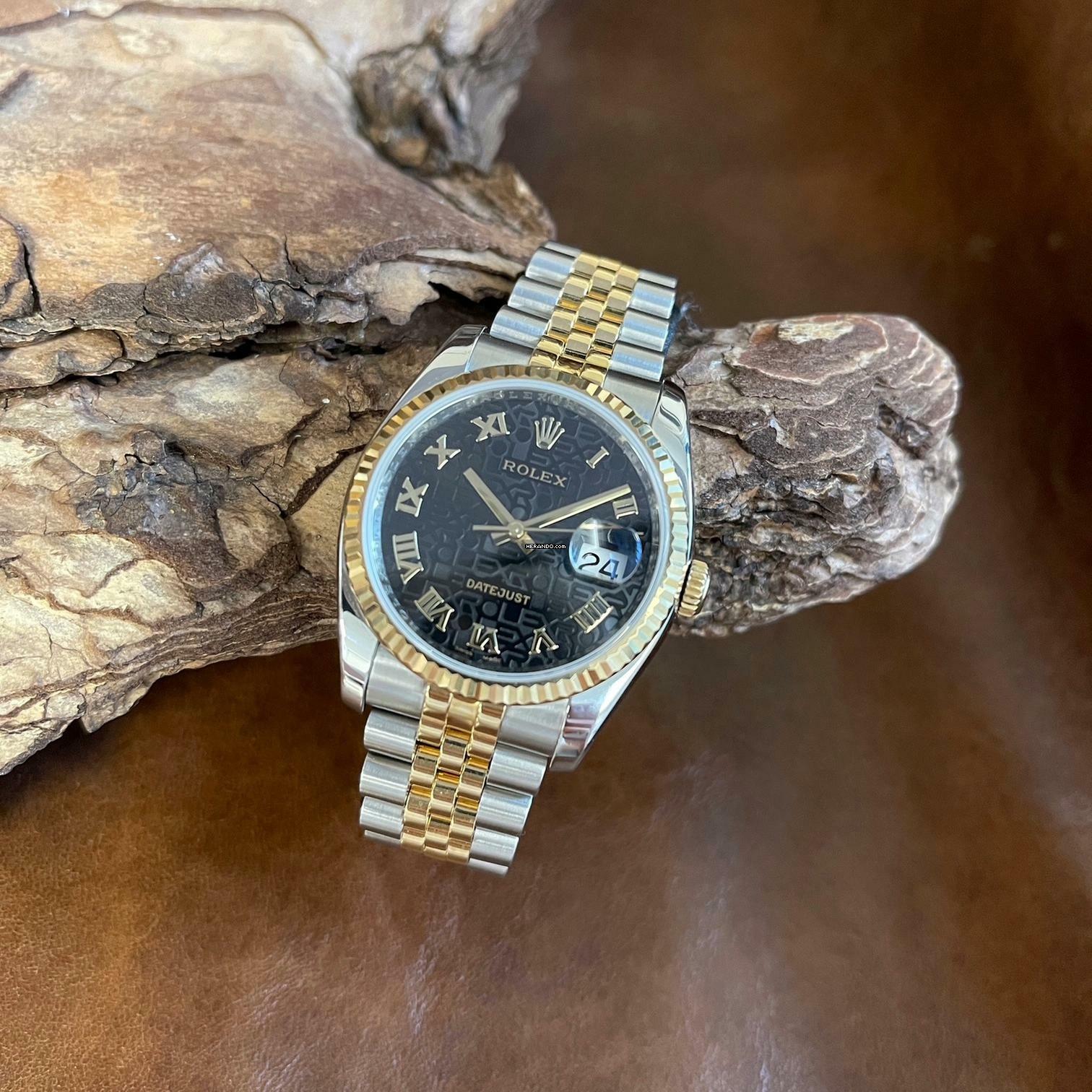 Rolex Datejust 36 Datejust 36 - Ref. 16233 Rolex Jubileé Zifferblatt