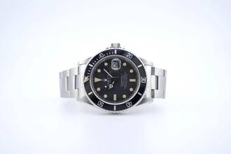 Thumbnail von Rolex Submariner Date Pallettoni Matte Dial With Patina - 24 Months Warranty - 16800 1981