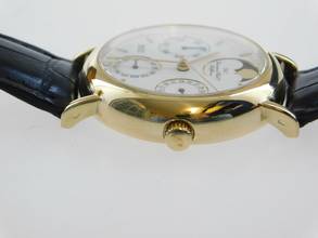 Thumbnail von IWC Portofino 18 Karat Gelbgold Portofino Perpetual Calendar Herrenuhr 35mm im Top Zustand Neuzustand Traumuhr