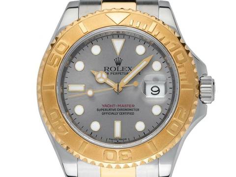  Rolex Yacht-Master 40 Ref.16623 2008 Full Set sehr gut Vintage  