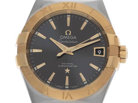  Omega Constellation Men Ref.123.20.38.21.06.001 2016 Full Set wie Neu Vintage  