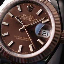 Thumbnail von Rolex Lady-Datejust 28 Steel Everose Gold Fluted Choco Dial