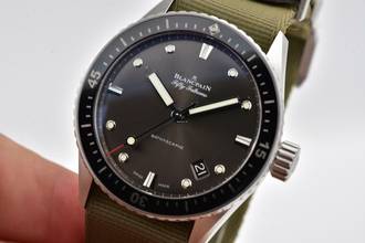 Thumbnail von Blancpain Fifty Fathoms Bathyscaphe 5000-1110-B52A