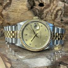 Thumbnail von Rolex Datejust 36 Datejust 36 - Diamantblatt - Ref. 16233 Diamond Dial Factory