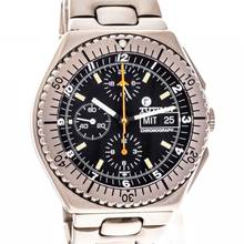 Thumbnail von Tutima Military Black 43 Titan – 750-02 – like NEW – 2019 Full Set