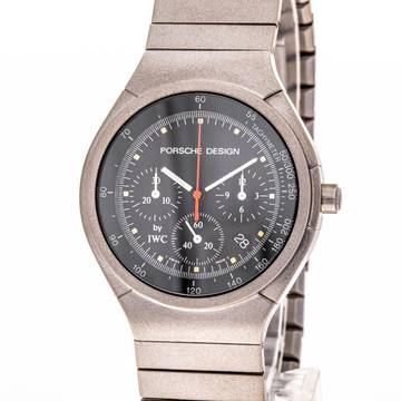  IWC Porsche Design 36 Black – IW3732 – like NEW – 2006 Full Set 