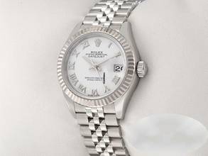Thumbnail von Rolex Lady-Datejust 28 279174 2018 Edelstahl Weissgold 750 Automatik Stainless Steel 18kt White Gold Jubilé-band Chronometer Oyster