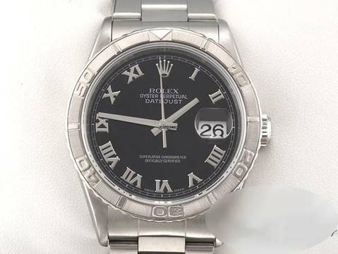  Rolex Datejust Turn-O-Graph 36mm 16264 2001 Stahl Weissgold 750 Automatik Stainless Steel 18kt White Gold Oyster-band Chronometer  
