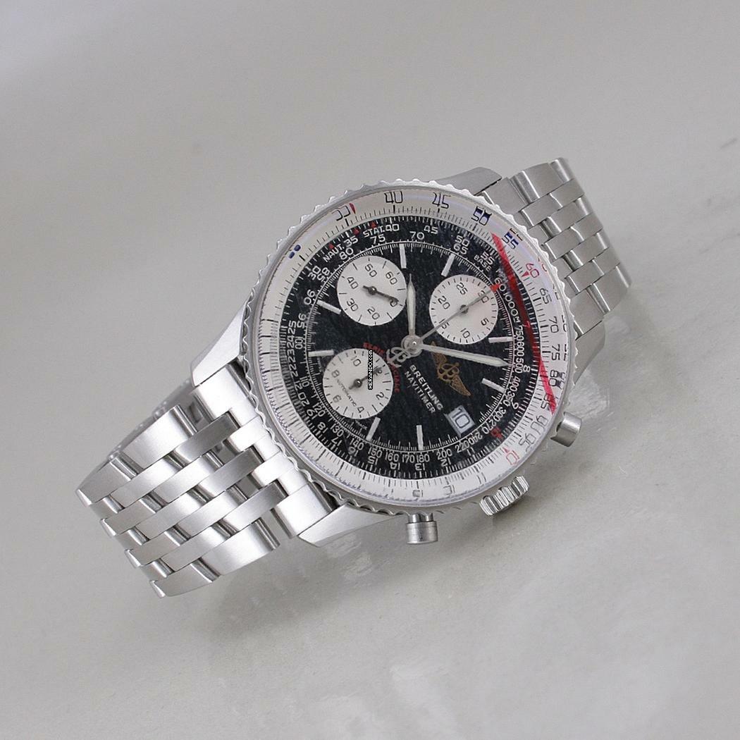  Breitling Navitimer Fighters Serie Speciale Automatik Ø 41,5 mm Full Set neues Saphirglas  