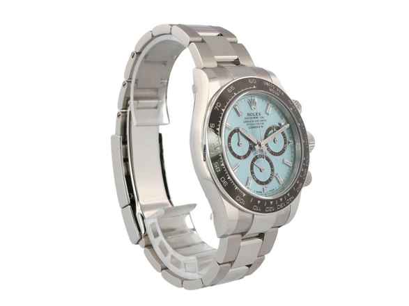  Rolex Daytona Platin 126506 Eisblau Diamant  