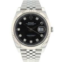 Thumbnail von Rolex Datejust 41 Jubilee Fluted Black Diamond Dial