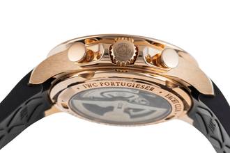 Thumbnail von IWC Portugieser Yacht Club Chronograph 18k Rotgold Automatik Ref. IW390202 Papiere 2012