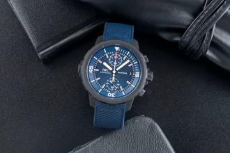 Thumbnail von IWC Aquatimer Chronograph Laureus Sport For Good Chronograph Automatik Ref. IW379507 B&P