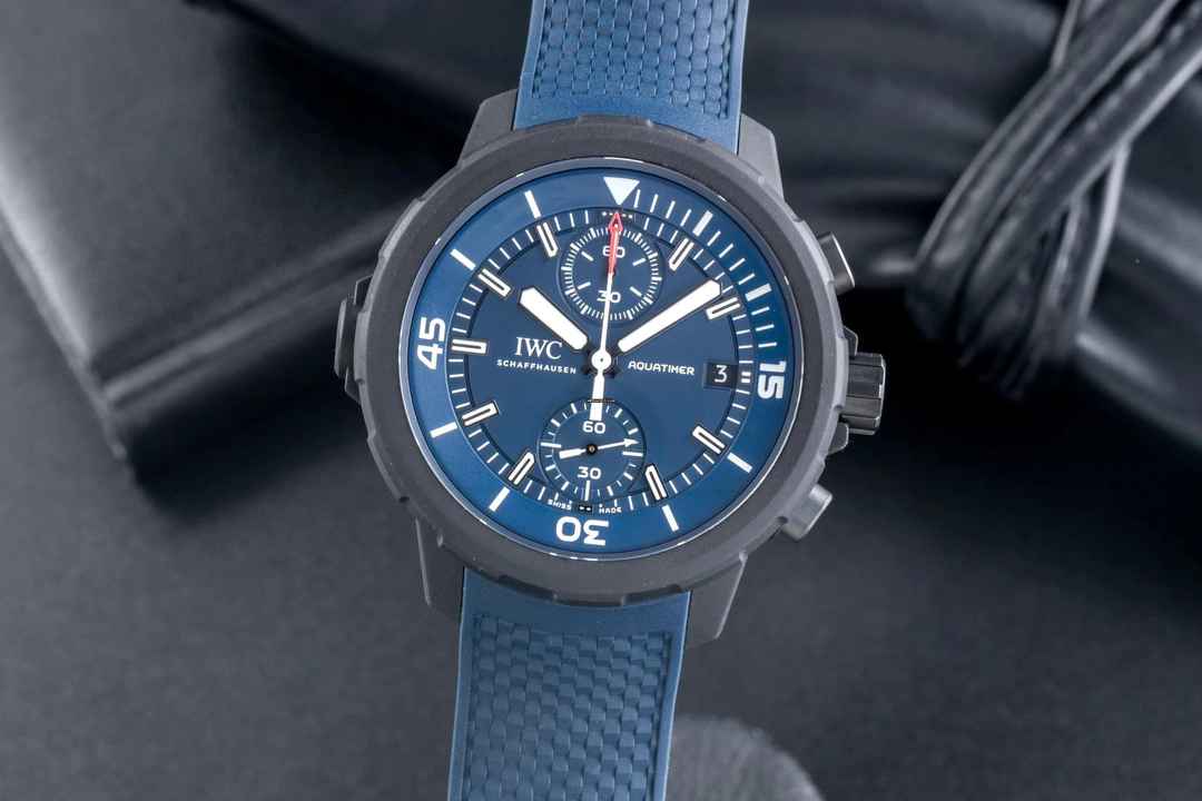 IWC Aquatimer Chronograph Laureus Sport For Good Chronograph Automatik Ref. IW379507 B&P  