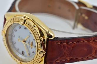 Thumbnail von Breitling Wings Lady Quartz Mother of Pearl Diamond Dial 18k Yellow Gold K67050