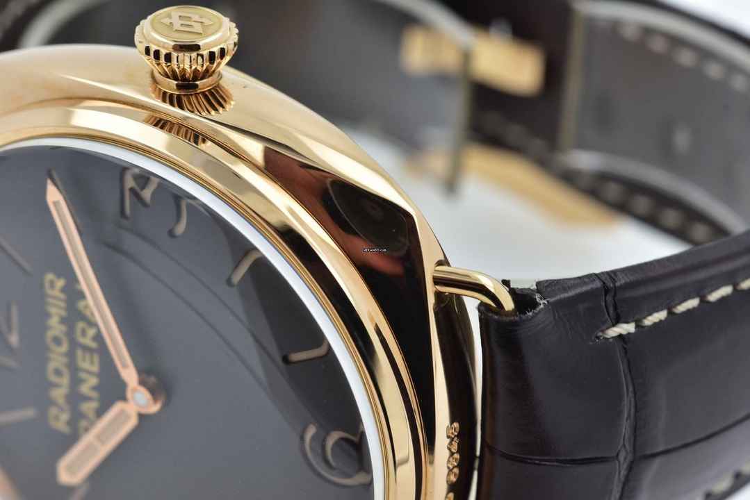  Panerai Radiomir 3 Days Oro Rosa 18k Roségold Rose Gold PAM 379 PAM00379  
