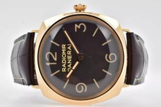 Thumbnail von Panerai Radiomir 3 Days Oro Rosa 18k Roségold Rose Gold PAM 379 PAM00379