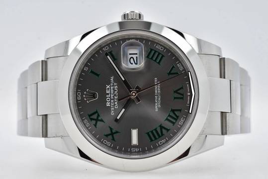  Rolex Datejust 41 126300 Wimbledon Dial Oyster  