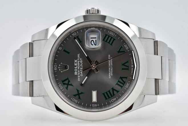  Rolex Datejust 41 126300 Wimbledon Dial Oyster  
