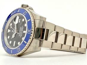 Thumbnail von Rolex Submariner Date Smurf 18 kt. Gold Full Set 2022