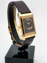 Thumbnail von Jaeger-LeCoultre Reverso Duetto 18 Kt. Gold black and white diamonds
