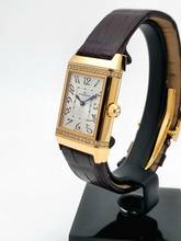 Thumbnail von Jaeger-LeCoultre Reverso Duetto 18 Kt. Gold black and white diamonds