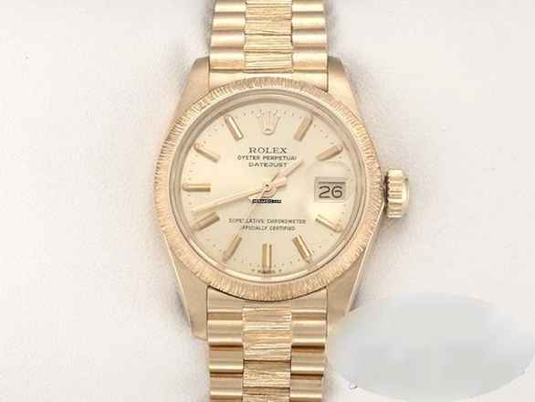  Rolex Lady-Datejust Gelbgold 750 Automatik 18kt Yellow Gold Damen Damenuhr President-band Chronometer Oyster  