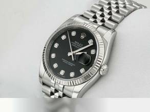 Thumbnail von Rolex Datejust 36 36mm 116234 2016 Stahl Weissgold 750 Diamanten Automatik Gold