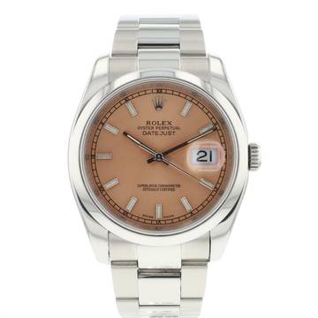  Rolex Datejust 36 Oyster Pink Dial  