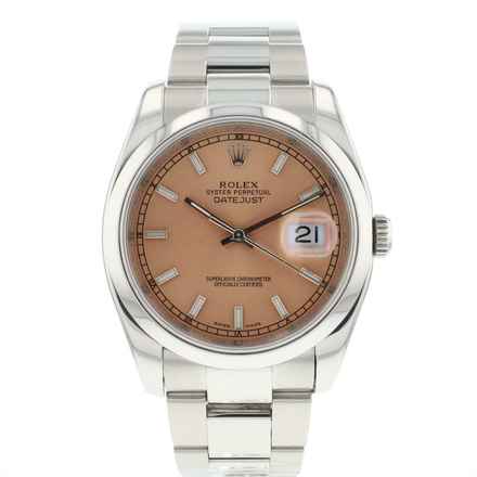 Rolex Datejust 36 Oyster Pink Dial  